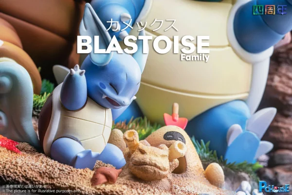 Blastoise Family Pokemon PcHouse Studio 6