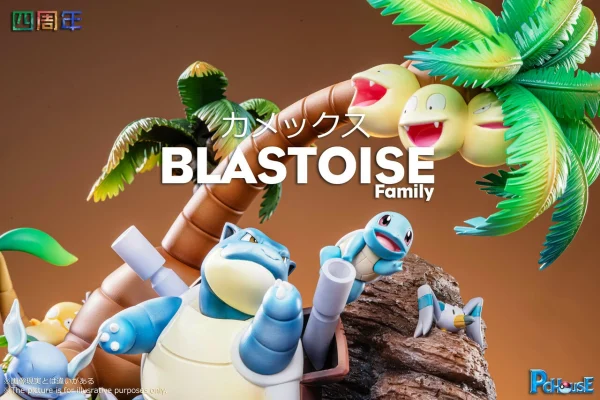 Blastoise Family Pokemon PcHouse Studio 7