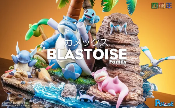Blastoise Family Pokemon PcHouse Studio 8