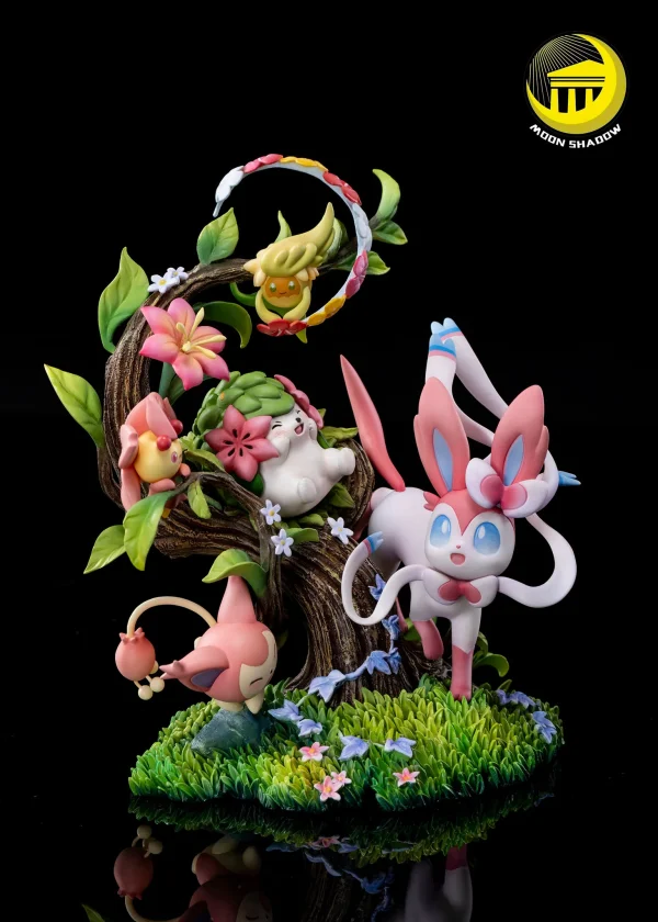 Nature Series Grass type Family Pokemon Moon Shadow Studio 3