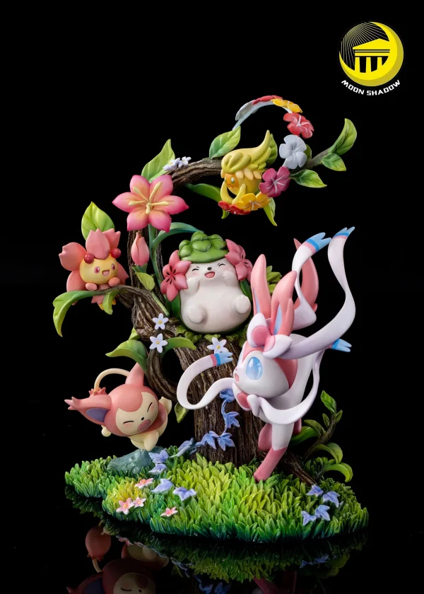 Nature Series Grass type Family Pokemon Moon Shadow Studio 4
