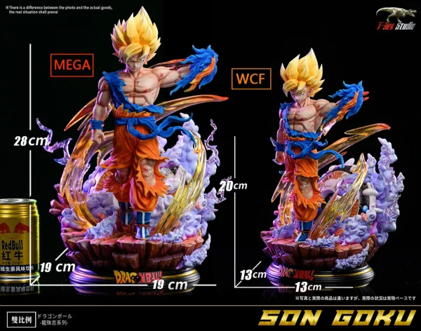Son Goku with LED Dragon Ball T Rex Studio 1
