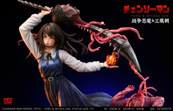 War Demon Mitaka Asa Chainsaw Man ZAO HUA Studio 15