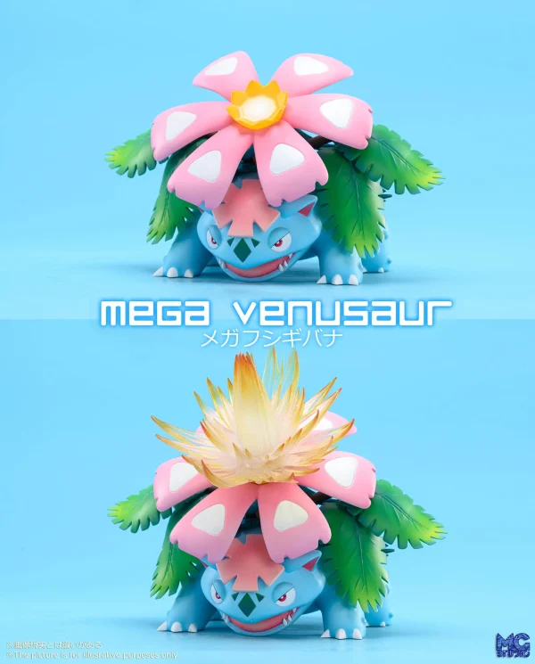 World Zukan Mega Blastoise Mega Venusaur 1