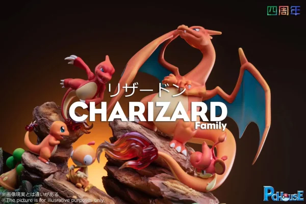 Charizard Family Pokemon PCHouse Studio 5