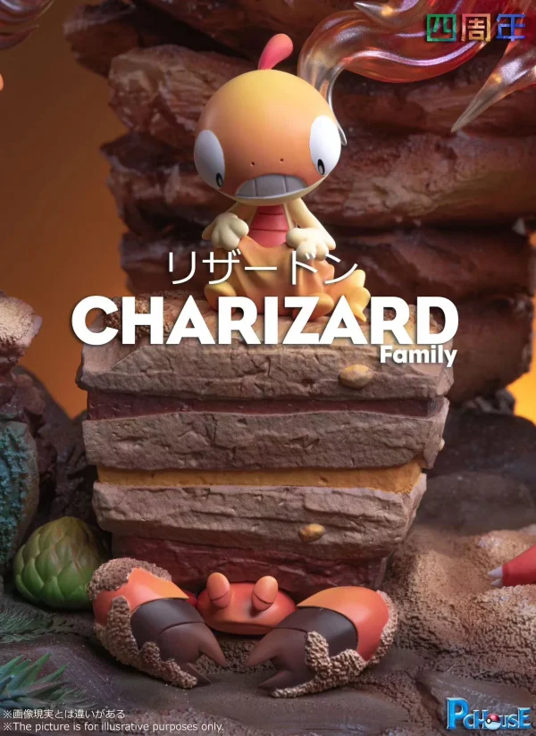 Charizard Family Pokemon PCHouse Studio 6