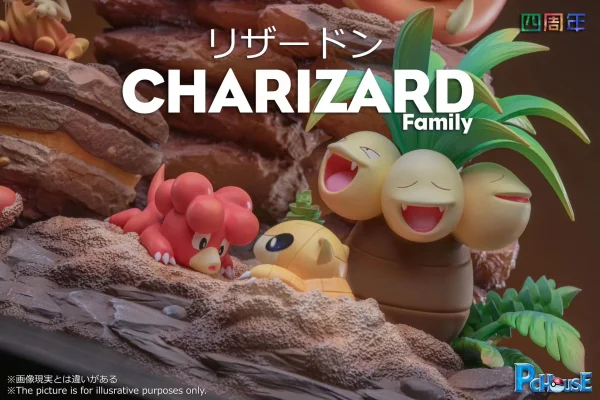 Charizard Family Pokemon PCHouse Studio 7