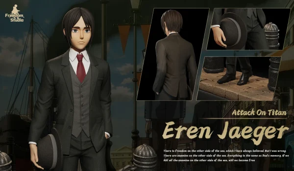 Formal Suit Ver. Eren Yeager Attack on Titan Freedom Studio 4