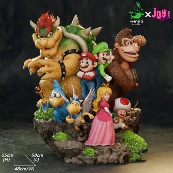 Whole Mario Family Super Mario Bro. Joy Sistion Yhaha Studio 1