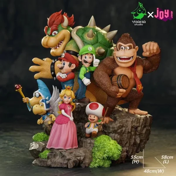 Whole Mario Family Super Mario Bro. Joy Sistion Yhaha Studio 10