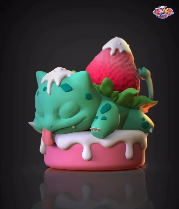 Bulbasaur with Strawberry Pokemon CiYuanKuangXiang Studio 4