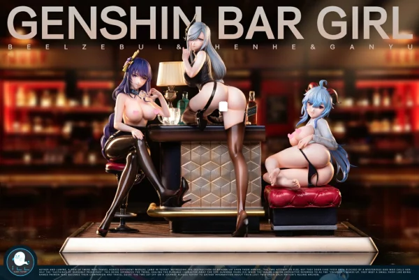 Genshin Bar Girl Group Genshin Impact HoneyHouse Studio 4