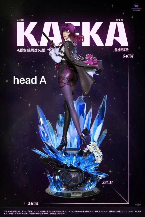 Kafka with LED – Honkai Star Rail – coolbear studio 11