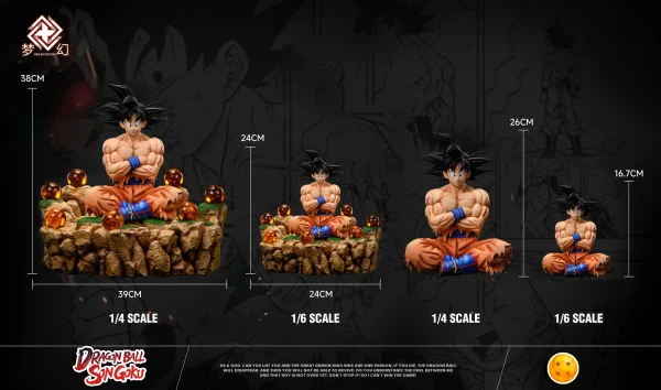 Sitting Son Goku Dragon Ball Dream Studio 5 scaled