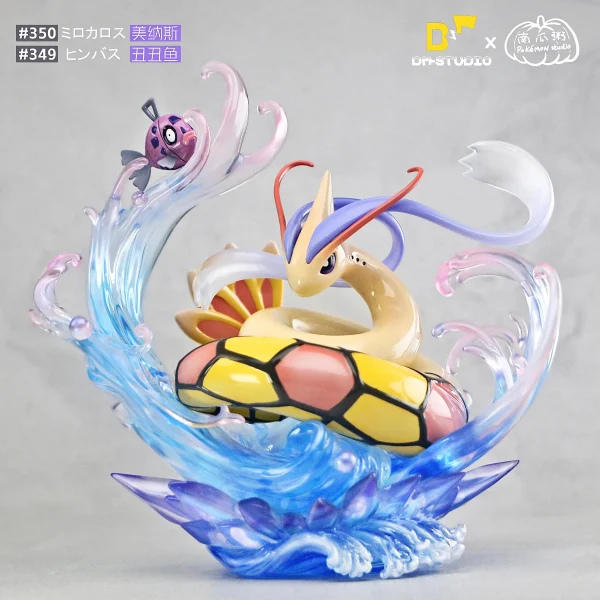 World Zukan Evolution of Milotic Set – Pokemon – DM Studio 2 scaled