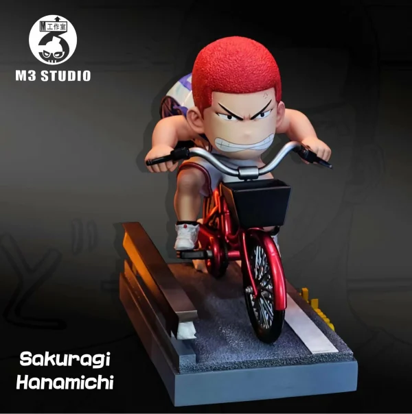 Chibi Ver. Riding Bicycle Hanamichi Sakuragi – SLAM DUNK – M3 Studio 2