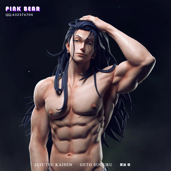 Geto Suguru Jujutsu Kaisen Pink Bear Studio 4