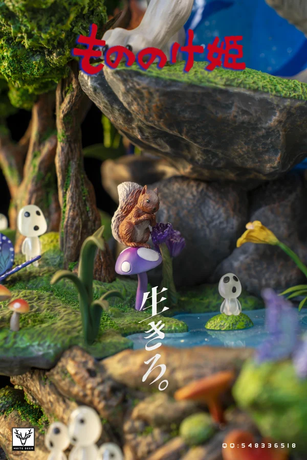 Princess Mononoke Studio Ghibli BaiLu Studio 3 scaled