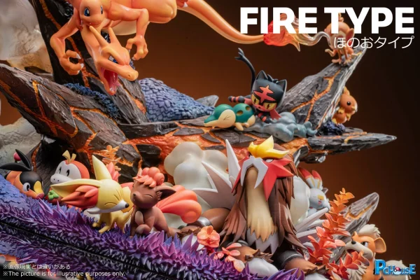 Fire type Pokemon PCHouse Studio 9
