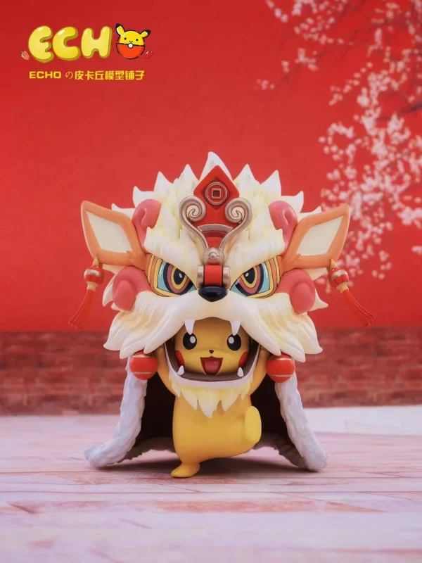 Lion Dance Pikachu - Pokemon - ECHO Studio [Pre-sale] - Image 2