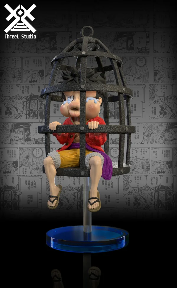 Luffy in the Cage One piece ThreeL Studio 1 scaled