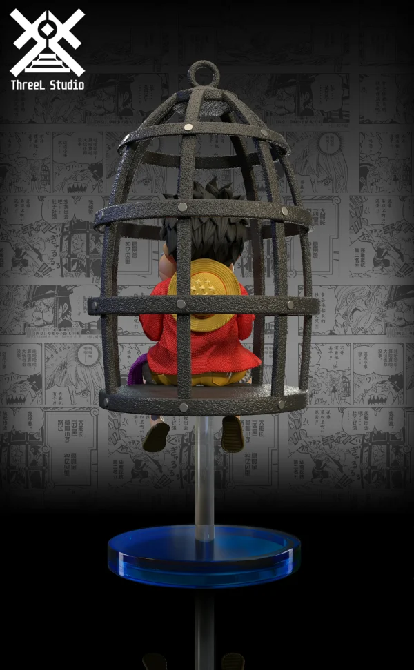 Luffy in the Cage One piece ThreeL Studio 3 scaled
