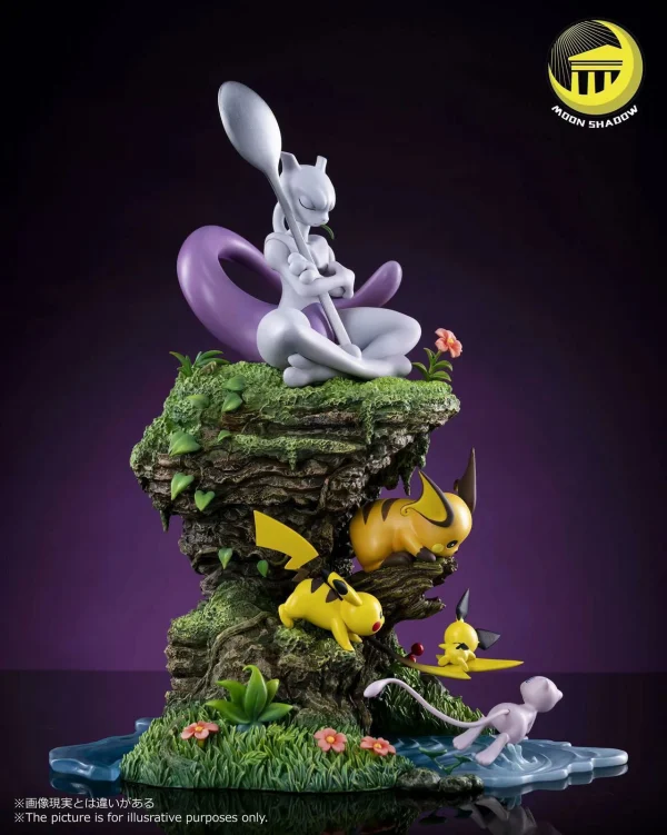 Pikachu Family Mewtwo Mew – Pokemon – Moon shadow Studio 1