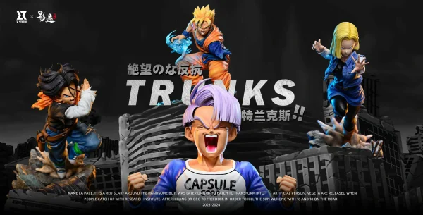 Young Trunks Dragon Ball Z STUDIO 2 scaled