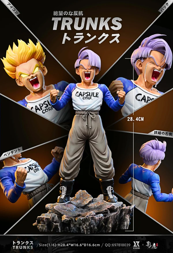 Young Trunks Dragon Ball Z STUDIO 5 scaled