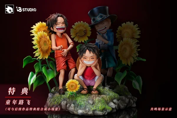 Monkey D. Luffy with LED ONE PIECE LB Studio 5