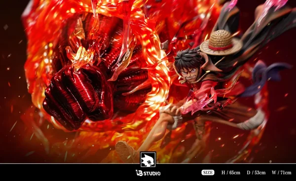 Monkey D. Luffy with LED ONE PIECE LB Studio 6