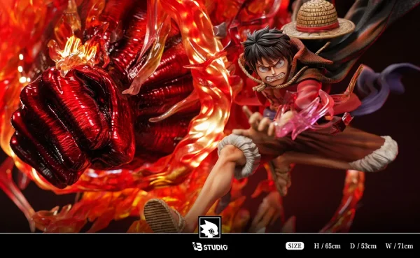 Monkey D. Luffy with LED ONE PIECE LB Studio 7