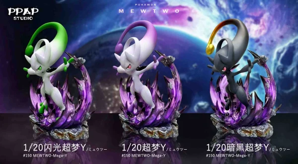 World Zukan Mewtwo Mega X Mega Y Pokemon PPAP Studio 6