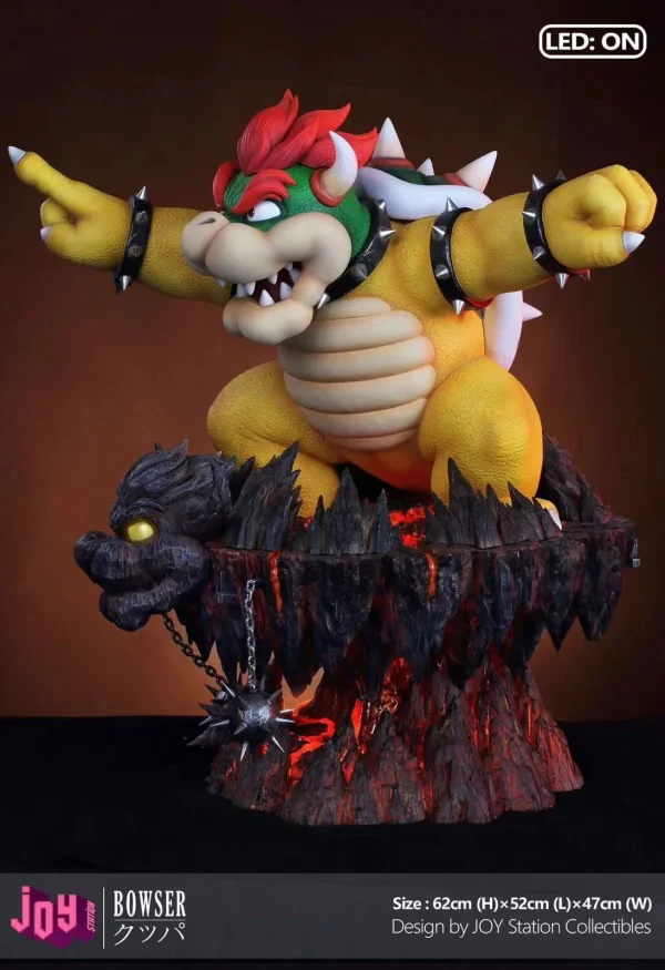 Bowser With LED – Super Mario  – Joy Station Collection [Pre-sale] - Image 3