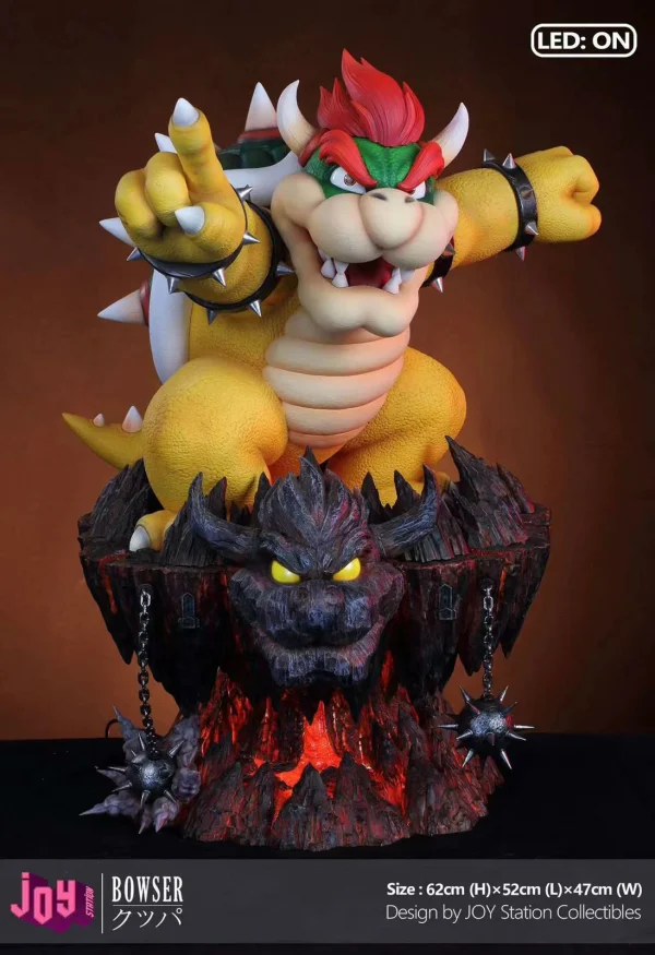 Bowser With LED – Super Mario  – Joy Station Collection [Pre-sale] - Image 7