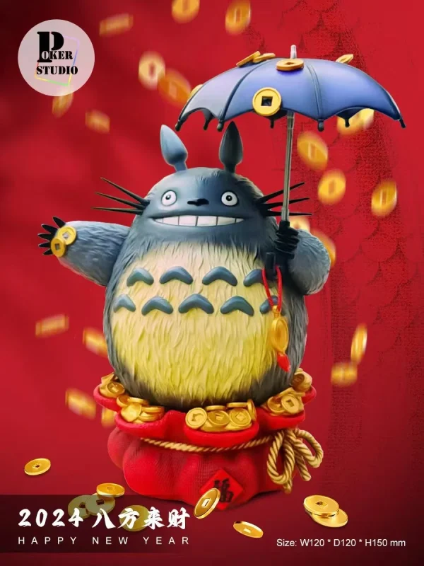 Gold Coin Rain Version Totoro – My Neighbor Totoro – Poker Studio 1