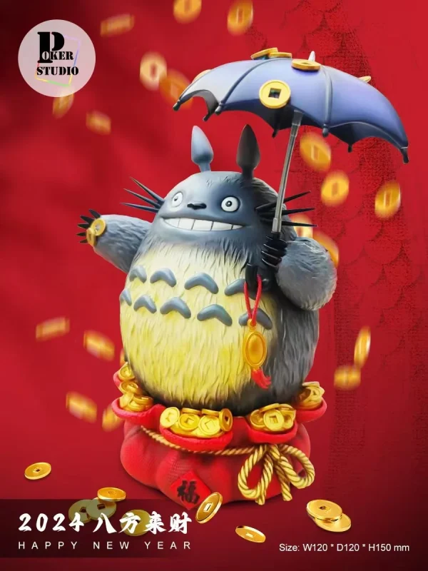 Gold Coin Rain Version Totoro – My Neighbor Totoro – Poker Studio 2