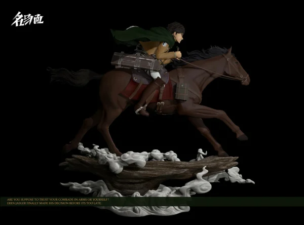 Horse Riding Eren Attack on Titan Typical Scene Studio 11