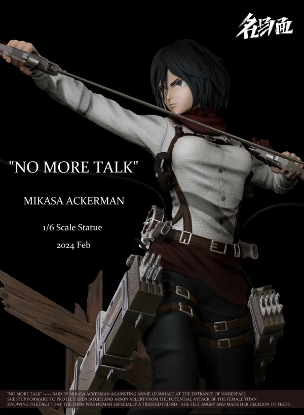 Knife Drawing Mikasa·Ackerman Attack on Titan Typical Scene Studio 2