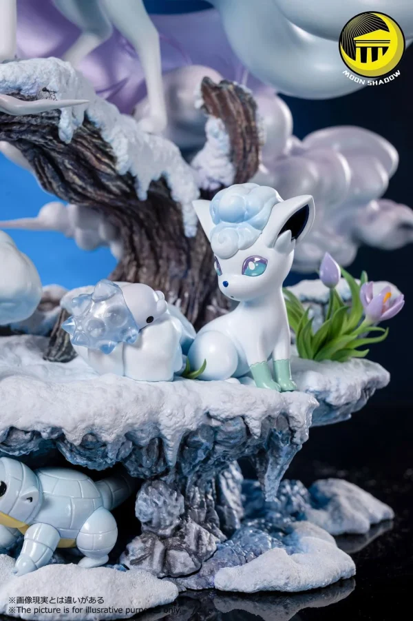 Nature Series Alola Region Ice type Family with LED – Pokemon – Moon Shadow Studio 3