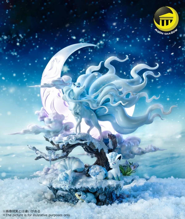 Nature Series Alola Region Ice type Family with LED – Pokemon – Moon Shadow Studio 5
