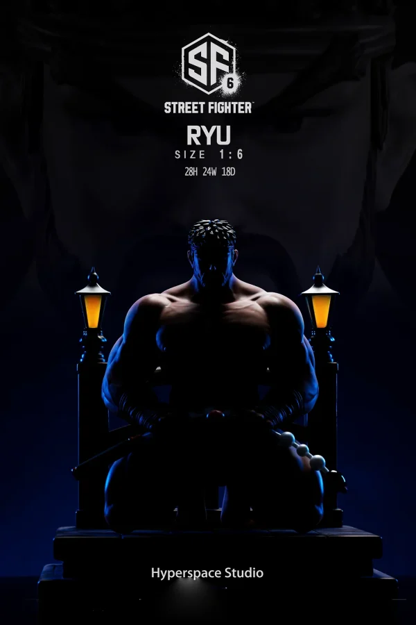 Ryu with LED Street Fighter Hyperspace Studio 6