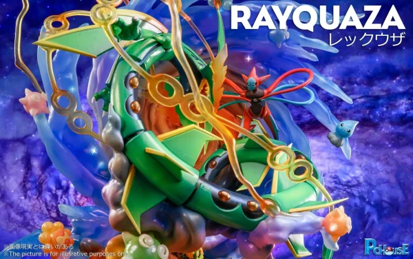 Sky Battle Rayquaza Pokemon PC House Studio 3