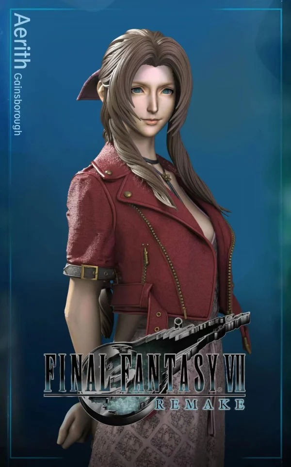 Aerith Gainsborough Final Fantasy VII FanArt Studio 3
