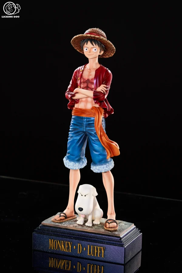 Embracing Chest Luffy One piece LICKING DOG Studio 3 scaled