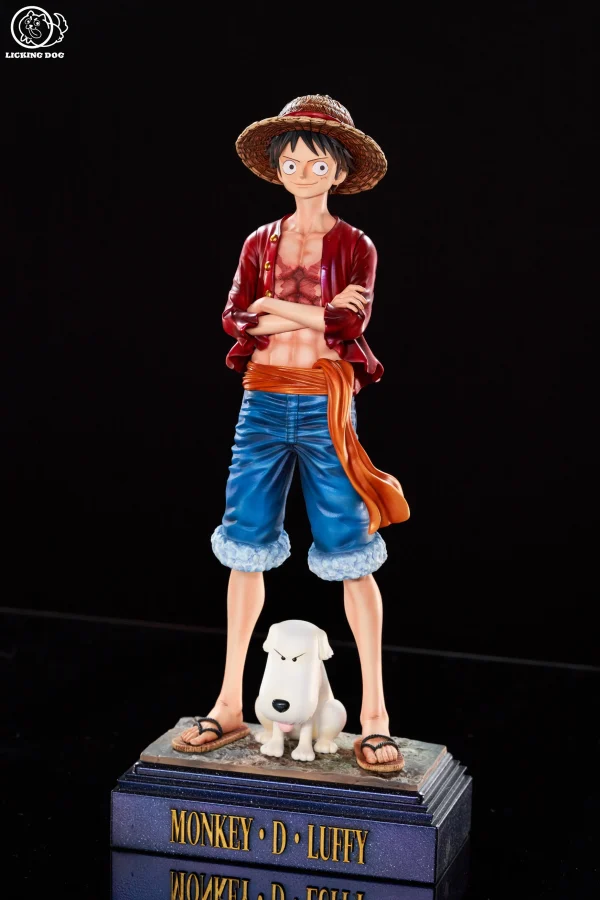 Embracing Chest Luffy One piece LICKING DOG Studio 4 scaled