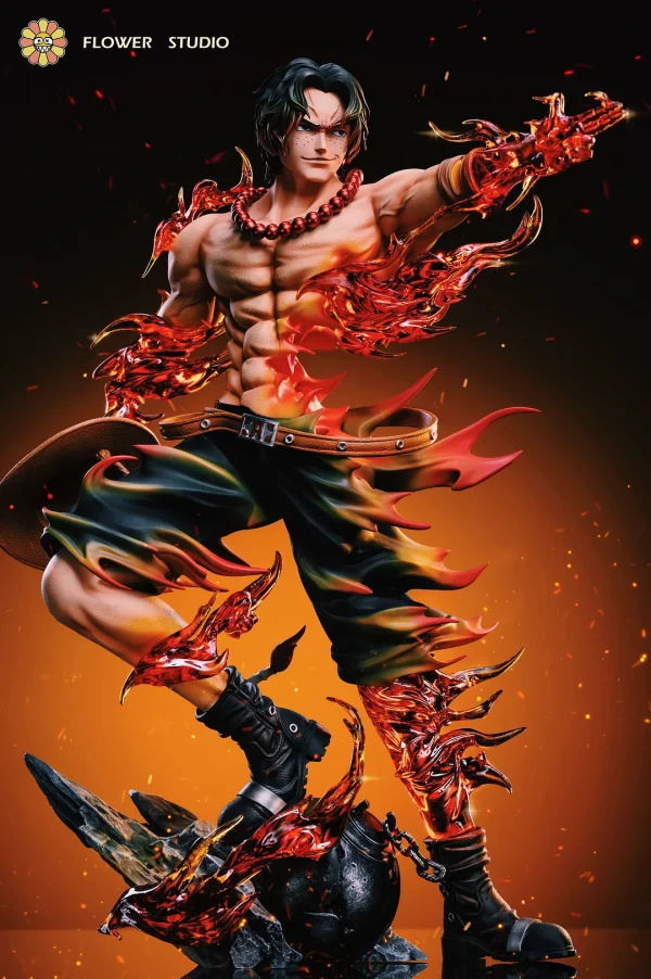 Flame Portgas D. Ace ONE PIECE Flower Studio 1