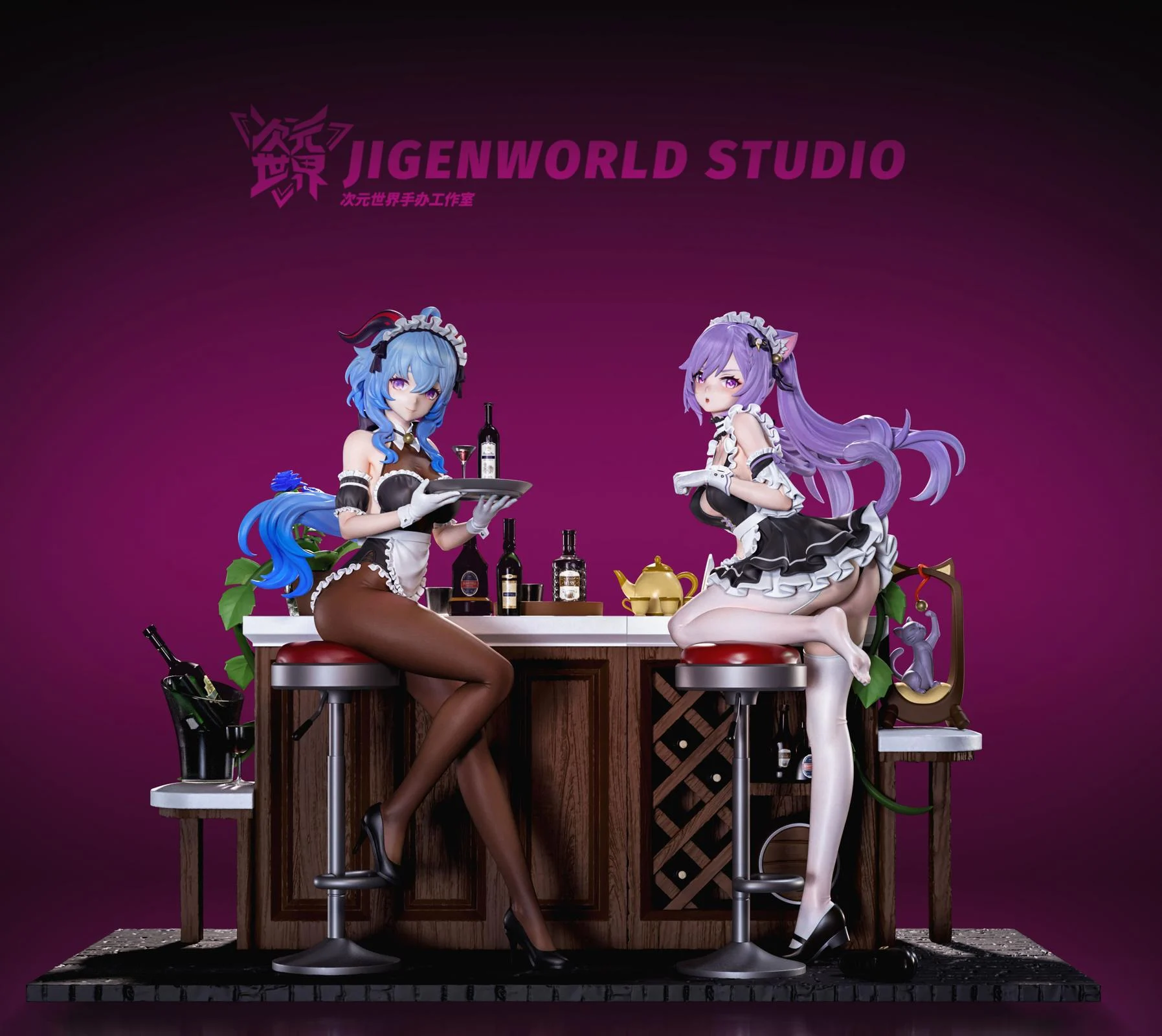 Ganyu & Keqing – Genshin Impact – Jigenworld Studio [Pre-sale] -  Siriusfigure