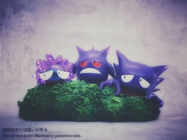 Grass Trio Ver. Gengar Family – Pokemon – sun Studio 1