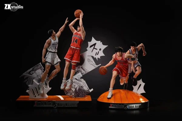 Hisashi Mitsui VS Soichiro Jin VS Minoru Matsumoto – SLAM DUNK – ZX Studio 10